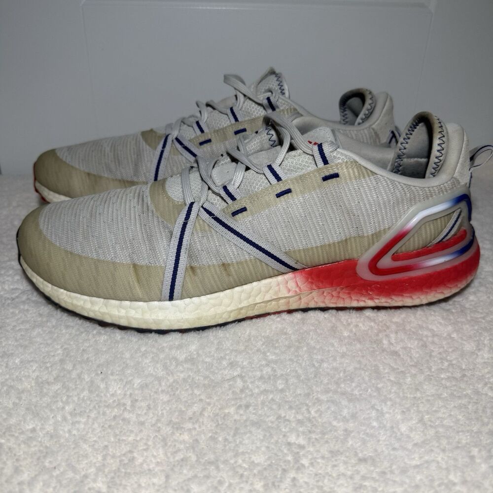 Adidas Men’s Solarthon GW3445 Gray Running Shoes Sneakers Size 13